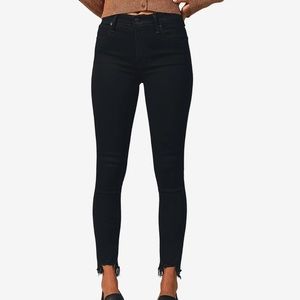 A&F High Rise Super Skinny Ankle Jean